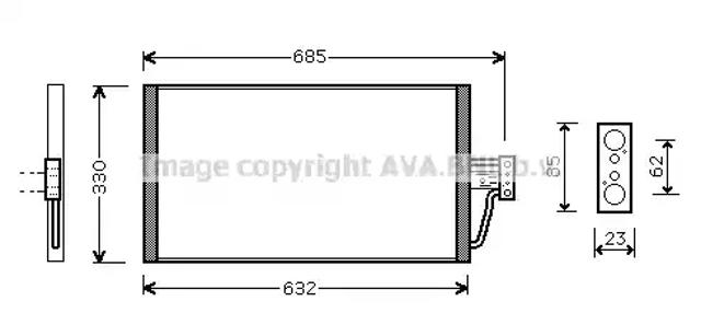 Конденсатор BW5254 AVA