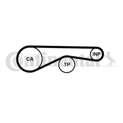 Зубчатый ремень CT1095 CONTINENTAL