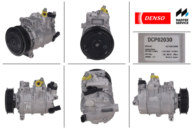 Компрессор кондиционера DCP02030 DENSO