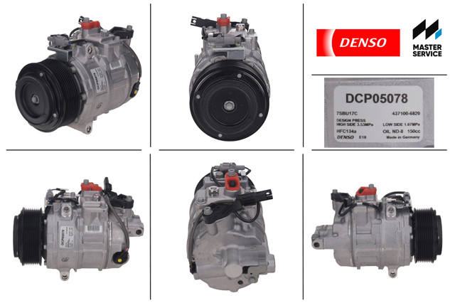 DCP05078 DENSO Компрессор кондиционера купить в Винница