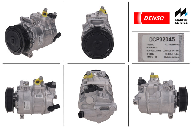 Компрессор системы кондиционирования DCP32045 DENSO
