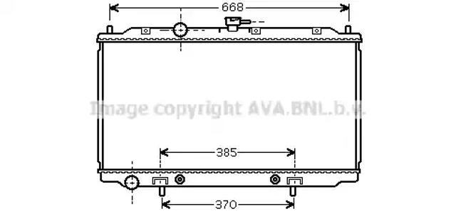Радиатор DNA2218 AVA