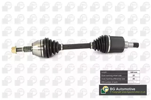 Привод в сборе левый DS2350L BGA