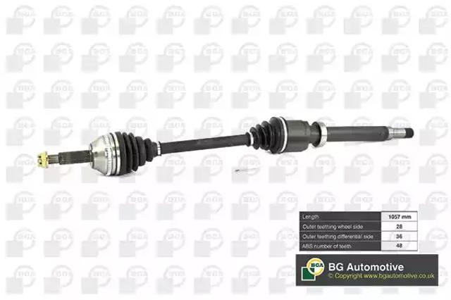 Вал приводной правый DS2351RA BGA
