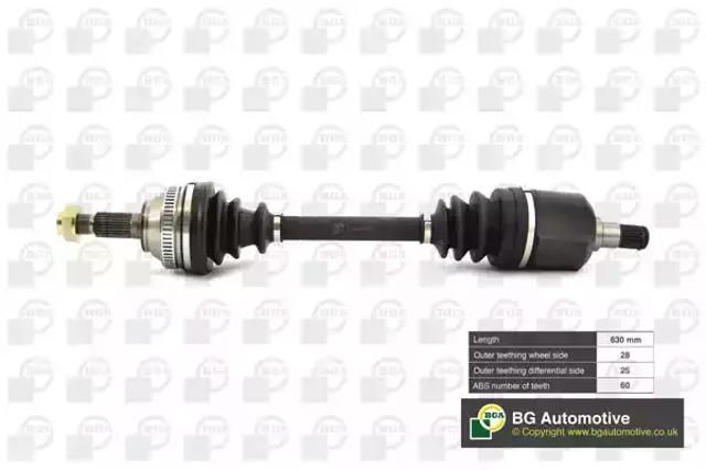 Привод в сборе левый DS7513L BGA