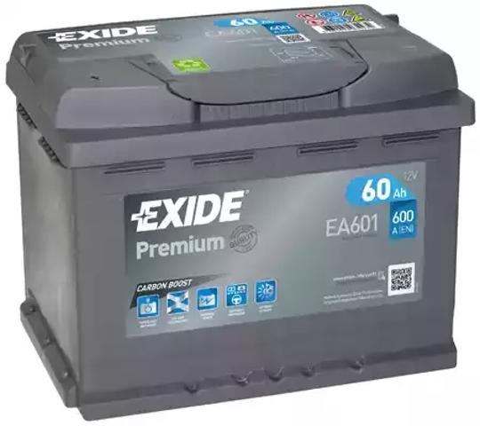 Авто аккумулятор EA601 EXIDE