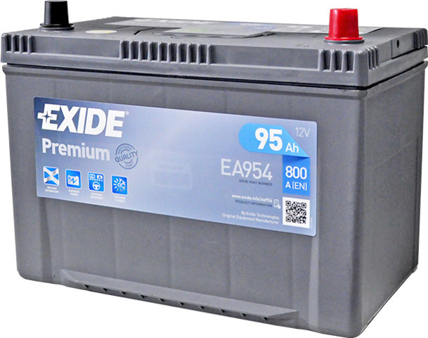 Авто аккумулятор EA954 EXIDE