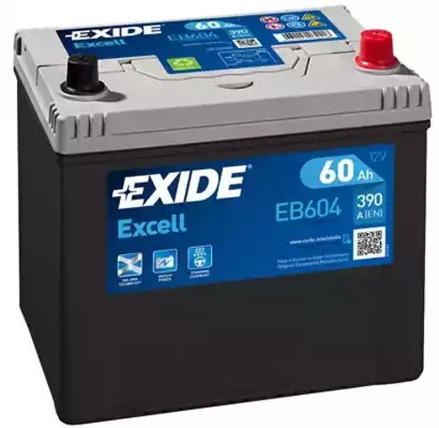 Аккумулятор автомобильный EB604 EXIDE