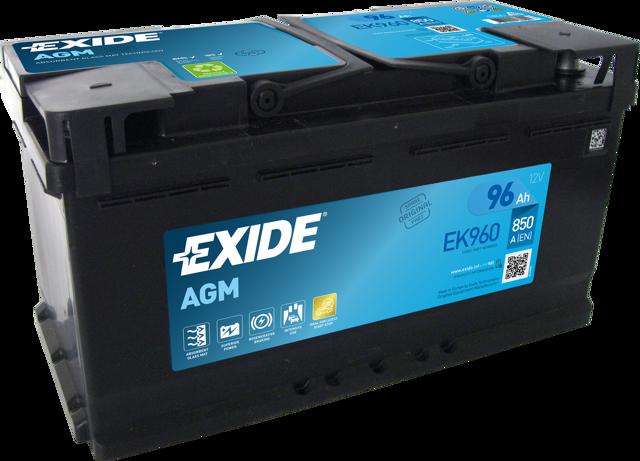 Автомобильная батарея EK960 EXIDE
