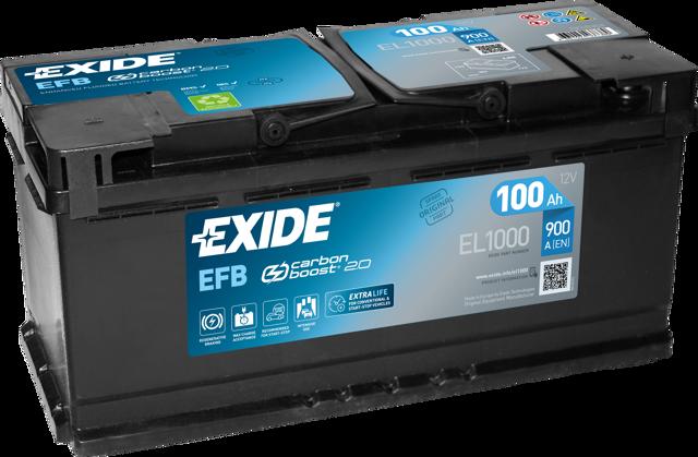 Аккумулятор для авто EL1000 EXIDE
