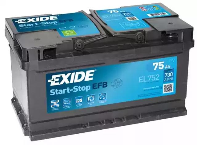 Батарея аккумуляторная EL752 EXIDE