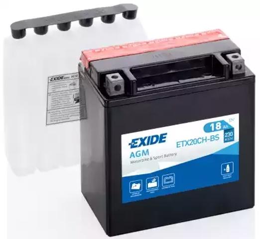 Аккумуляторная батарея ETX20CHBS EXIDE