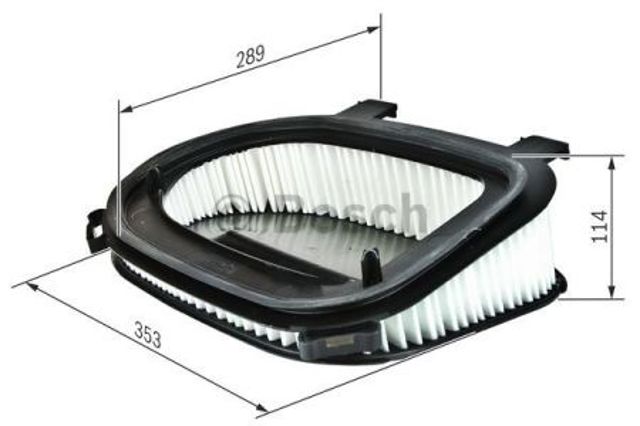 Автомобильный фильтр воздуха F026400366 BOSCH