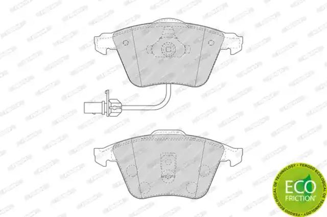 Колодки тормозные передние дисковые Ауди А6 C6