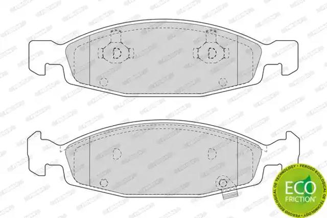 Колодки FDB1523 FERODO