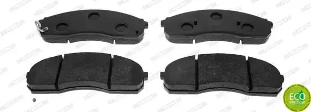 Колодки тормозные передние дисковые FDB1595 FERODO