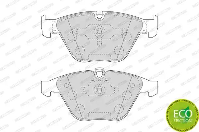 Передние тормозные колодки FDB1628 FERODO