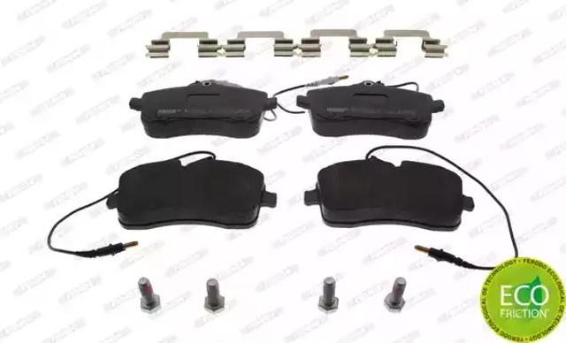 Передние тормозные колодки FDB1725 FERODO