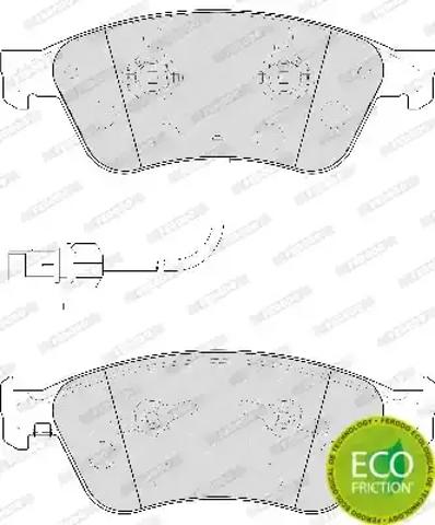 Колодки тормозные FDB1832 FERODO