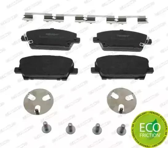 Колодки тормозные передние дисковые FDB1859 FERODO