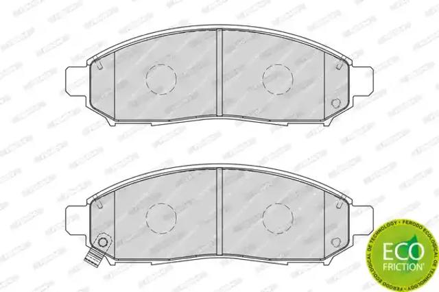Передние тормозные колодки FDB1997 FERODO