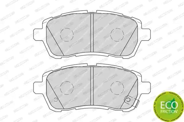 Колодки тормозные передние дисковые FDB4110 FERODO