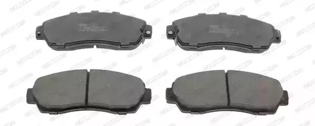 Колодки тормозные передние дисковые FDB4161 FERODO