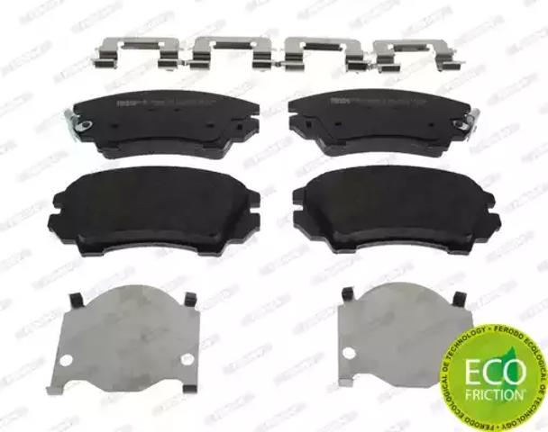 Колодки тормозные передние дисковые FDB4208 FERODO