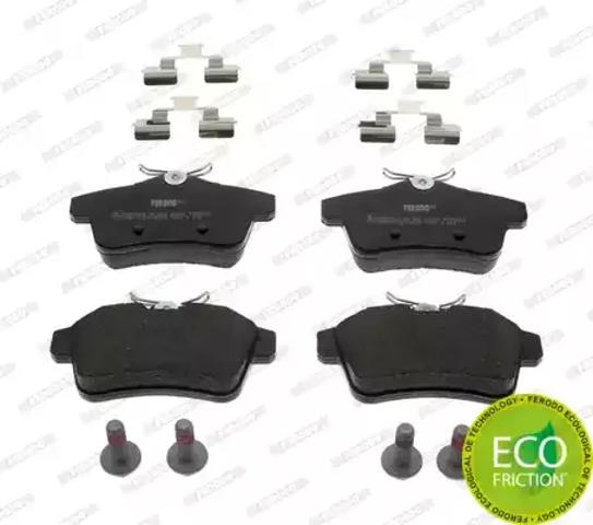 Колодки тормозные задние, дисковые FDB4224 FERODO