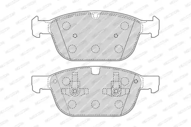 Колодки тормозные передние дисковые FDB4238 FERODO