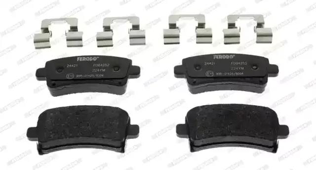 Задние дисковые колодки FDB4252 FERODO