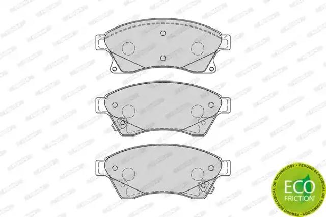 Колодки тормозные передние дисковые FDB4262 FERODO
