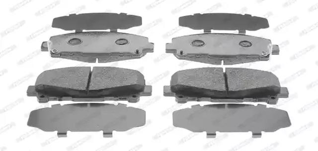 Передние тормозные колодки FDB4270 FERODO