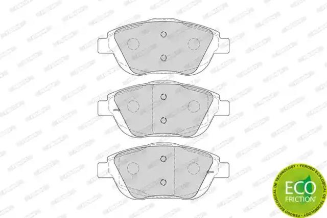 Колодки тормозные передние дисковые FDB4288 FERODO
