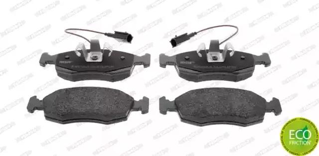 Колодки тормозные передние дисковые FDB4353 FERODO