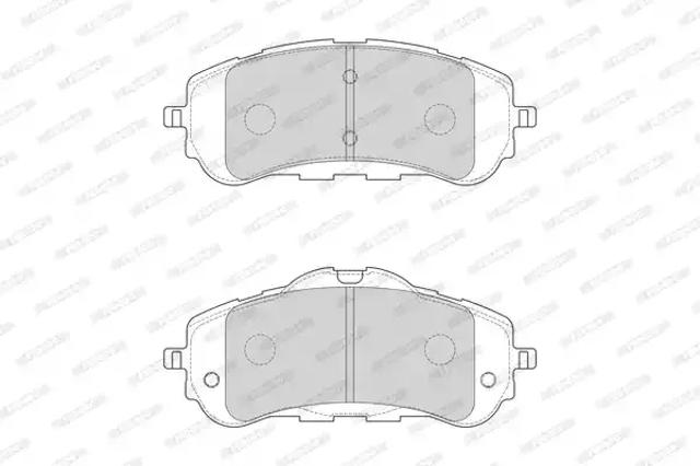 Колодки тормозные передние дисковые FDB4764 FERODO