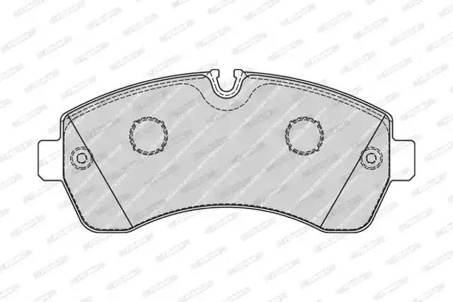 Передние тормозные колодки FVR1777 FERODO