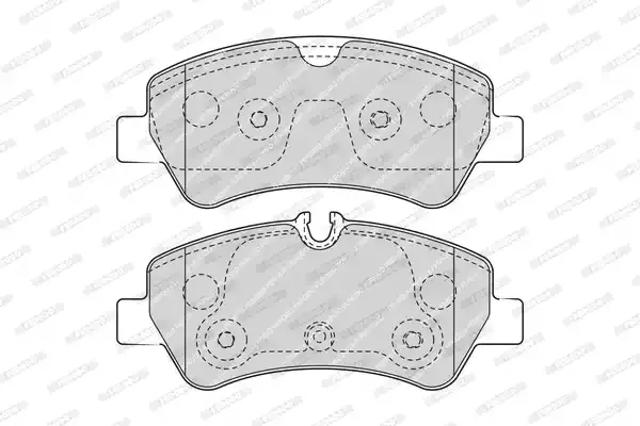Колодки тормозные дисковые комплект FVR4398 FERODO
