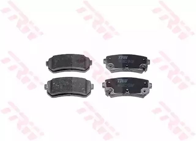 Колодки тормозные задние, дисковые GDB3641 TRW