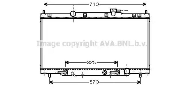 Радиатор HD2163 AVA