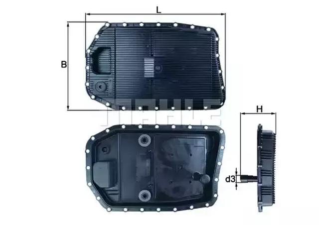 Поддон АКПП HX154 MAHLE