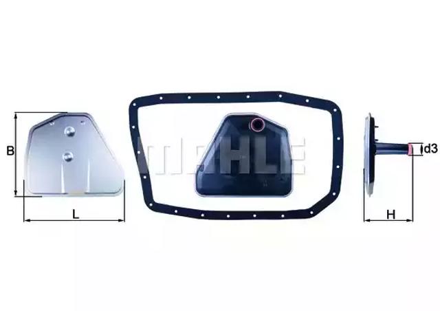 Фильтр масляный АКПП HX162D MAHLE
