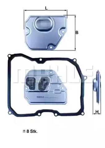 Фильтр АКПП HX169KIT MAHLE