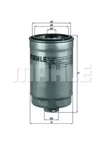 Фильтр топливный KC1011 MAHLE
