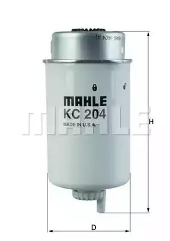 Фильтр-отстойник топлива грубой очистки KC204 MAHLE