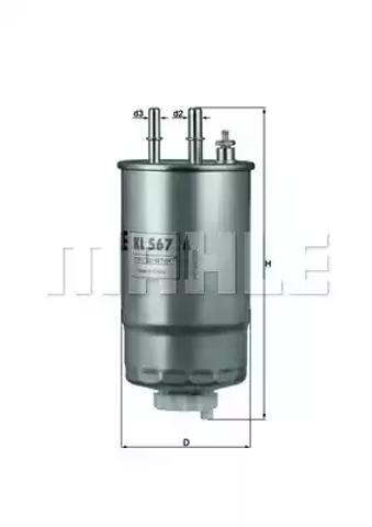KL567 Фильтр топливный купить Кривой Рог