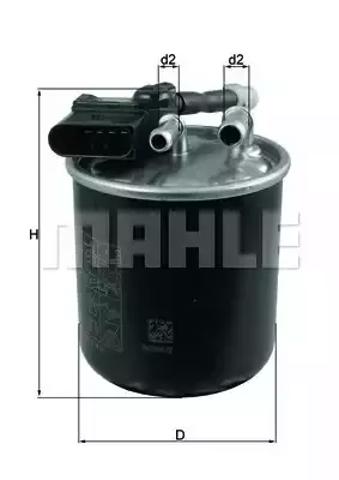 Фильтр топливный KL913 MAHLE