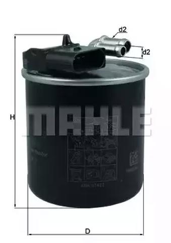 KL950 MAHLE Фильтр топливный купить в Харьков