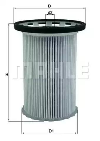 Фильтр топливный KX341 MAHLE