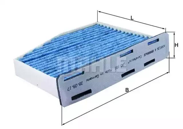Фильтр салона LAO181 MAHLE
